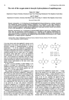 The role of the oxygen atom in benzylic hydroxylations of naphthopyrans