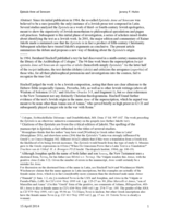 The so-called 'Epistula Anne ad Senecam': A Jewish Pseudepigraphon in Latin?