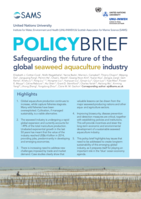Safeguarding the future of the global seaweed aquaculture industry