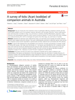 A survey of ticks (Acari: Ixodidae) of companion animals in Australia