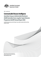 Australian Group on Antimicrobial Resistance (AGAR) Australian Gram-negative Sepsis Outcome Programme (GnSOP) Annual Report 2020