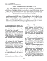 Serologic study of pig-associated viral zoonoses in Laos