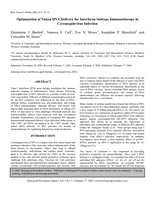 Optimization of naked DNA delivery for interferon subtype immunotherapy in cytomegalovirus infection