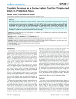 Tourism revenue as a conservation tool for threatened birds in protected areas