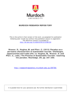 Paradox as a pervasive characteristic of sustainable tourism: Challenges, opportunities and trade-offs