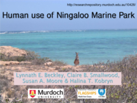 Human use of Ningaloo Marine Park