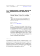 (e, eγ)-coincidence studies to determine spin-resolved Stokes parameters of the 185 nm emission line in mercury