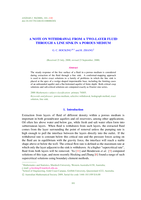 A note on withdrawal from a two-layer fluid through a line sink in a porous medium