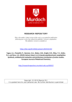 Cationic biaryl 1,2,3-triazolyl peptidomimetic amphiphiles: Synthesis, antibacterial evaluation and preliminary mechanism of action studies