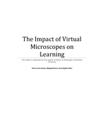 The impact of virtual microscopes on learning