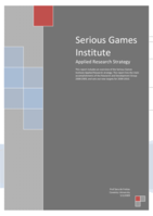 Serious Games Institute Applied Research Strategy 2009-2010