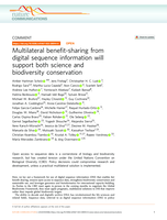 Multilateral benefit-sharing from digital sequence information will support both science and biodiversity conservation