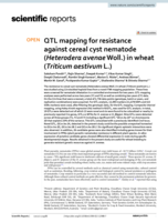QTL mapping for resistance against cereal cyst nematode (Heterodera avenae Woll.) in wheat (Triticum aestivum L.)