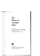 The biology of Australian seagrasses