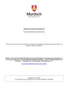 Environmental Sociology and the Legal Calculation ofUncertainty and Precaution