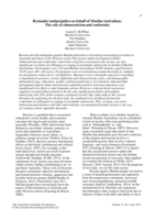 Bystander antiracism on behalf of Muslim Australians: The role of ethnocentrism and conformity