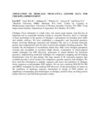 Application to Medicago truncatula genome data for chickpea improvement