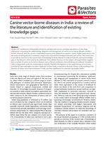 Canine vector-borne diseases in India: a review of the literature and identification of existing knowledge gaps