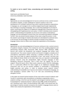To match or not to match? Voice, concordancing and textmatching in doctoral writing