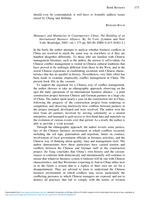 Managers and Mandarins in Contemporary China: The Building of an International Business Alliance . By J IE T ANG [London and New York: Routledge, 2005. viii+175 pp. $65.00. ISBN 0-415-36363-2.]