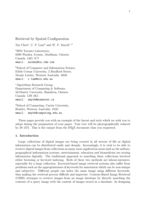 Heuristics for image retrieval using spatial configurations