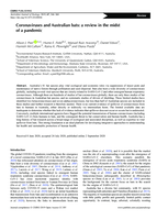 Coronaviruses and Australian bats: a review in the midst of a pandemic