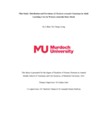 Pilot Study: Distribution and prevalence of Theileria orientalis genotypes in adult lactating cows in Western Australia dairy herds