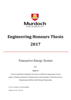 Transactive energy system