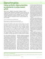 Using synthetic oligonucleotides as standards in probe-based qPCR