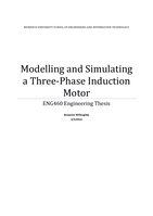 Modelling and simulating a three-phase induction motor