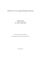 John 20:11-18: An exegesis through art and text