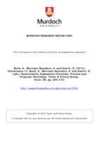 Conclusions