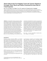 Massive idiosyncratic exon skipping corrects the nonsense mutation in dystrophic mouse muscle and produces functional revertant fibers by clonal expansion