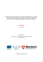 Assessment of the condition of the Swan-Canning Estuary in 2012, based on the Fish Community Indices of estuarine condition