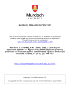 JESS, a Joint Expert Speciation System—V: Approaching thermodynamic property prediction for multicomponent concentrated aqueous electrolyte solutions