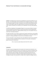National trust contribution to sustainable heritage