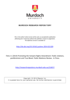Promoting the Vampire Rights Amendment: Public relations, postfeminism and True Blood