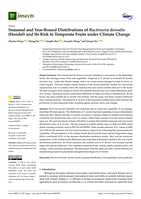 Seasonal and year-round distributions of Bactrocera dorsalis (Hendel) and its risk to temperate fruits under climate change
