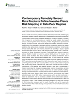 Contemporary remotely sensed data products refine invasive plants risk mapping in data poor regions