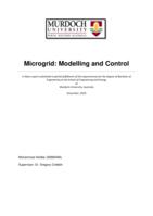 Microgrid: modelling and control