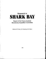 The marine algae of Shark Bay, Western Australia