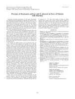 Presence of Brachyspira aalborgi and B. pilosicoli in feces of patients with diarrhea