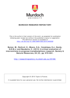 A critical evaluation of interventions to progress transdisciplinary research