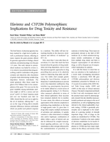 Efavirenz and CYP2B6 polymorphism: Implications for drug toxicity and resistance
