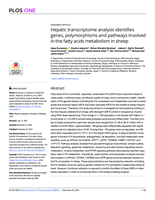 Hepatic transcriptome analysis identifies genes, polymorphisms and pathways involved in the fatty acids metabolism in sheep