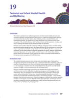 Perinatal and infant mental health and wellbeing