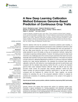 A new deep learning calibration method enhances Genome-Based prediction of continuous crop traits