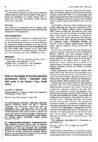 Notes on the biology of juvenile Sparodon durbanensis (Pisces: Sparidae) from tidal pools in the eastern Cape, South Africa