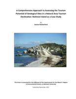 A comprehensive approach to assessing the Tourism potential of geological sites in a natural area tourism destination: Rottnest Island as a case study