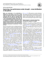 Improving crop performance under drought – cross-fertilization of disciplines